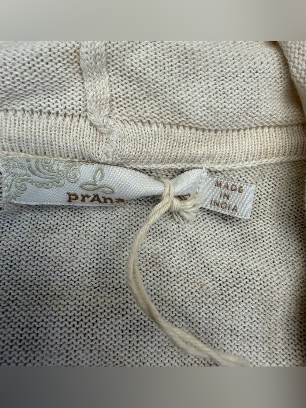NWT prAna Georgia Wrap Organic Cotton Knit Cardigan Sweater - Picture 3 of 10